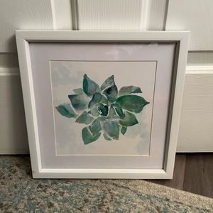 Wall decor succulent